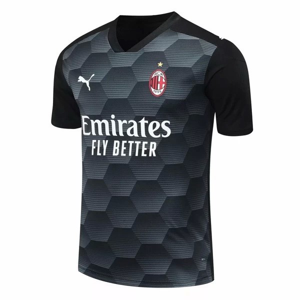 Camiseta Milan 2ª Portero 2020/21 Negro